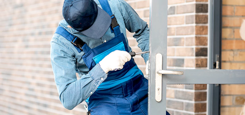 Pivot Storefront Door Locks Installation in Gold River, California